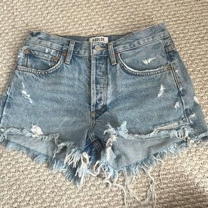 Agolde Parker Denim Jean Shorts size 25